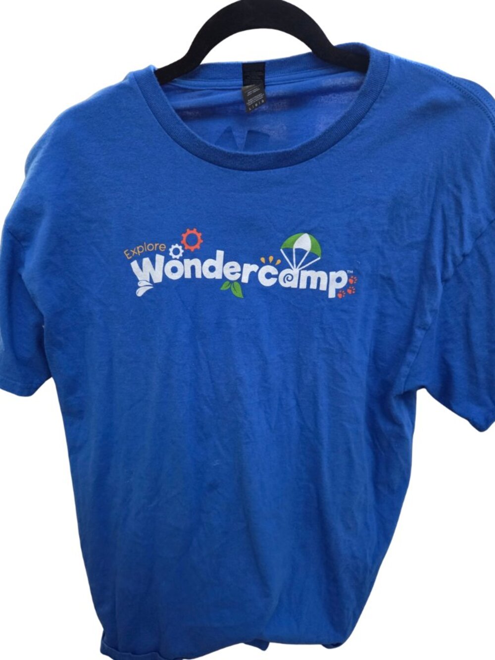 Explore Wonder Camp Gildan T shirt Unisex Large